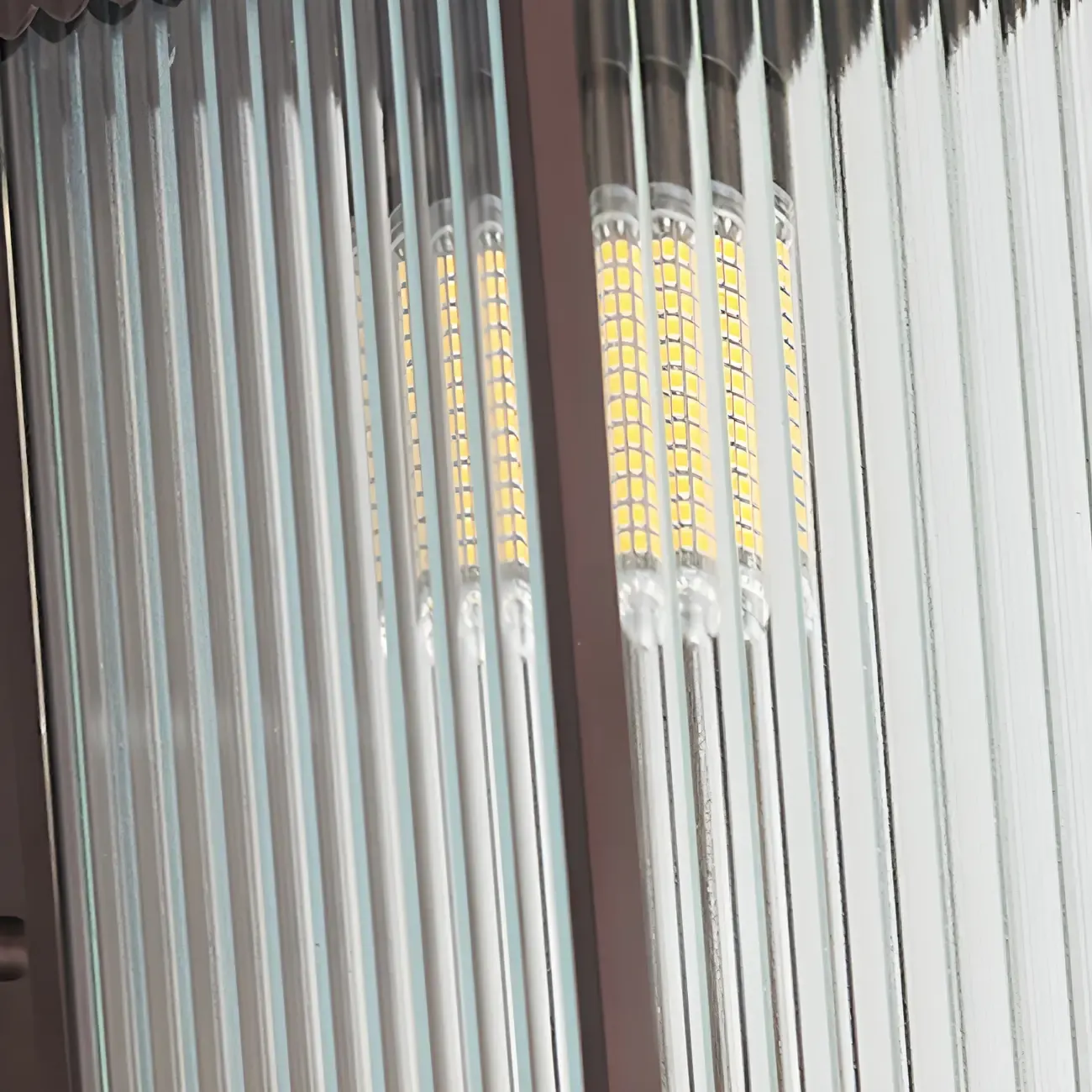 Modern Black Geometric Glass Shade Outdoor Wall Light Image - 10