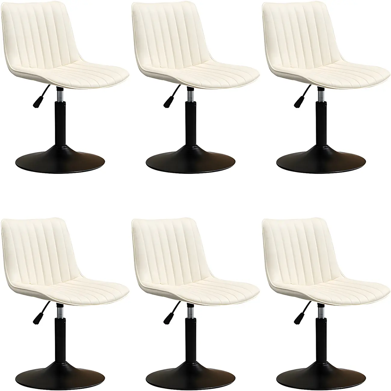 Stylish Leather Upholstered Bar Stools with Footrest for Home Bar Image - 34 | homeyfad