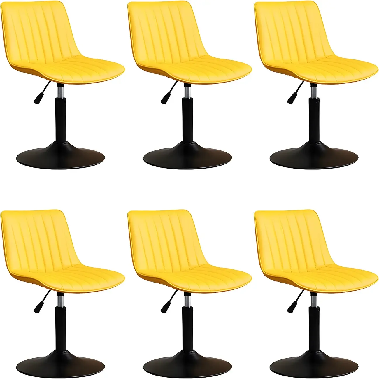 Stylish Leather Upholstered Bar Stools with Footrest for Home Bar Image - 39