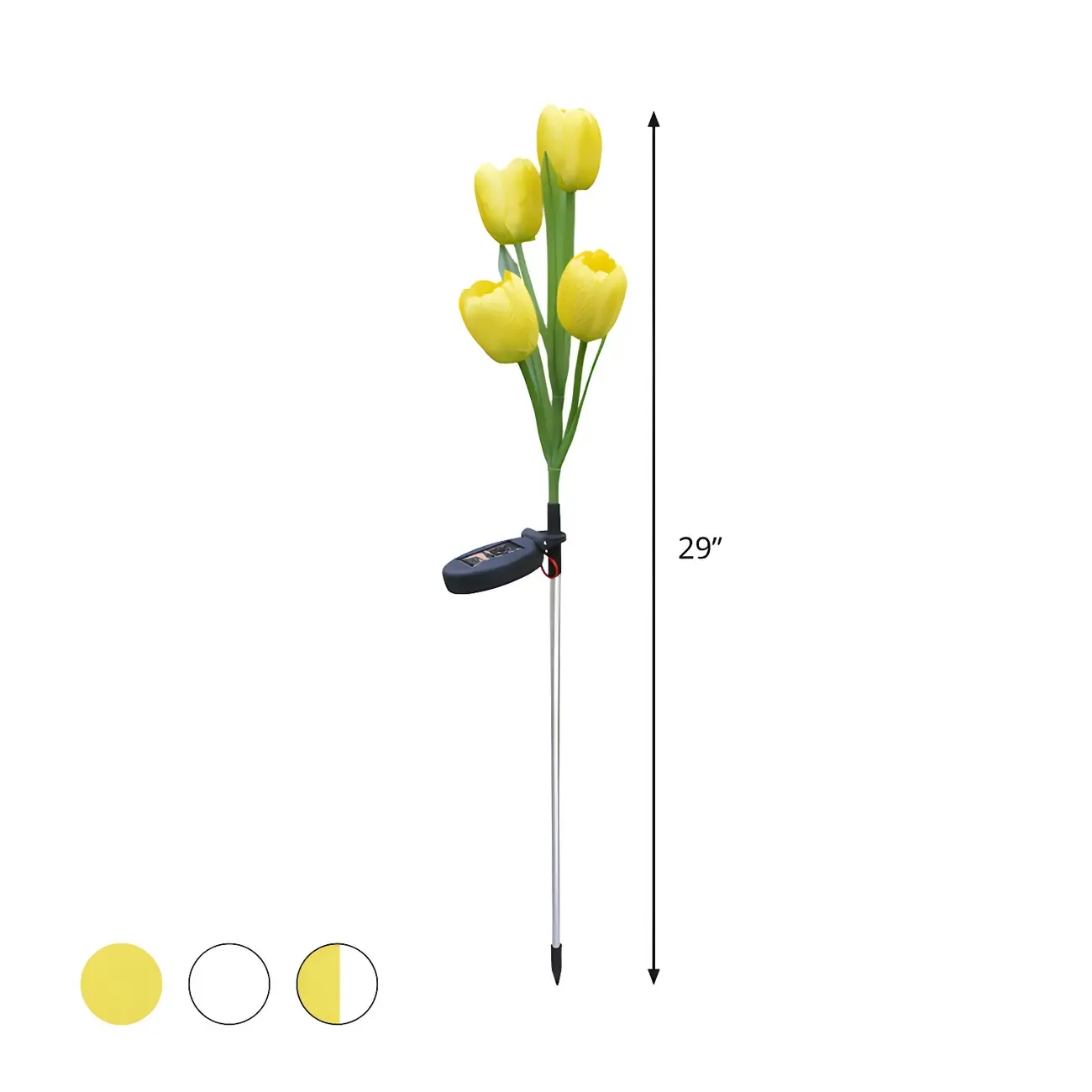 Modern Tulip Solar LED Decorative Landscape Lighting Image - 8