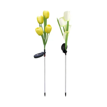 Modern Tulip Solar LED Decorative Landscape Lighting Image - 7