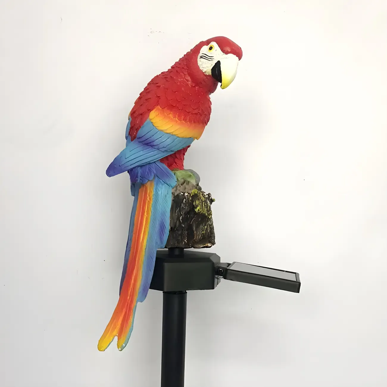 Resin Parrot Solar Pathway Landscape Lighting Image - 4