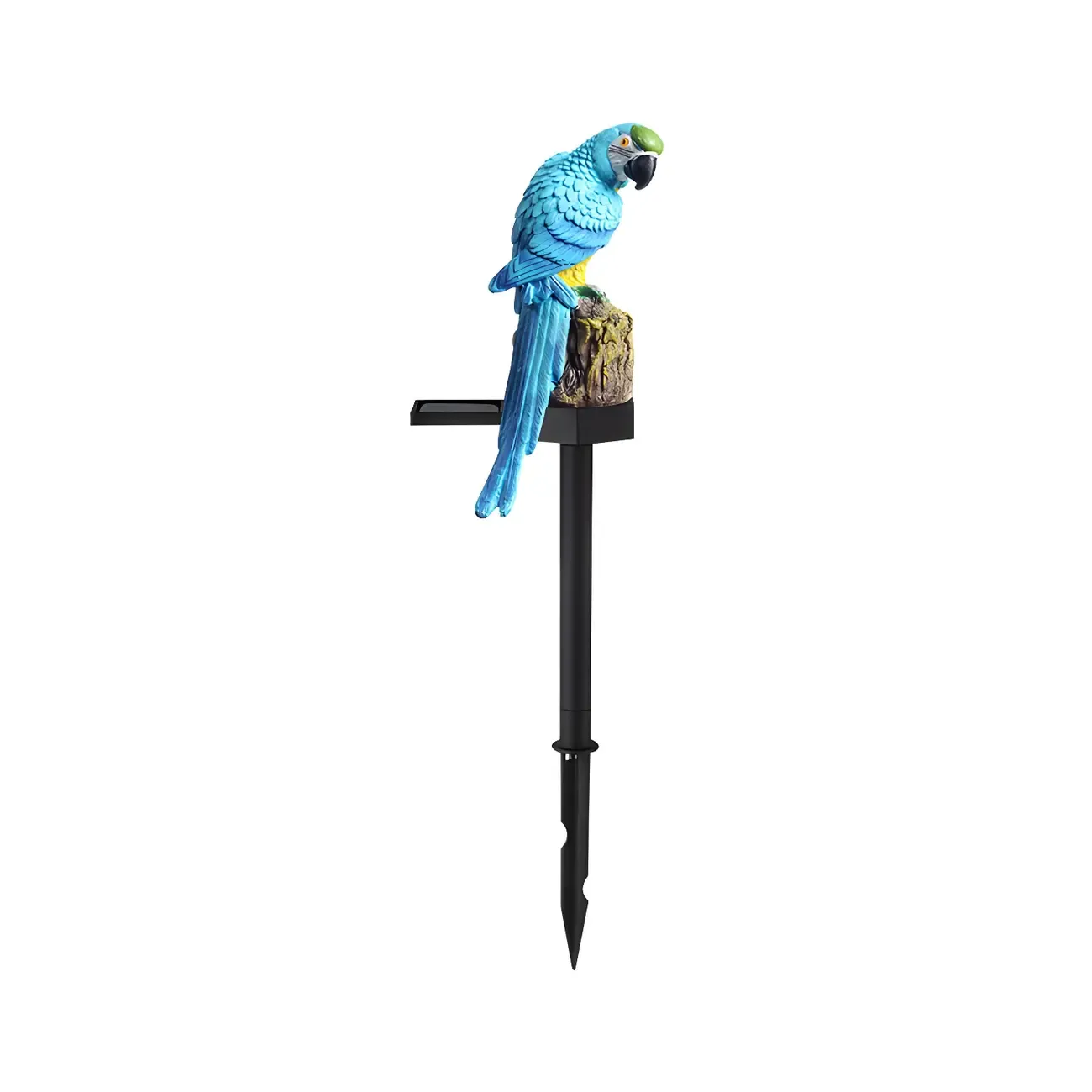 Resin Parrot Solar Pathway Landscape Lighting Image - 7