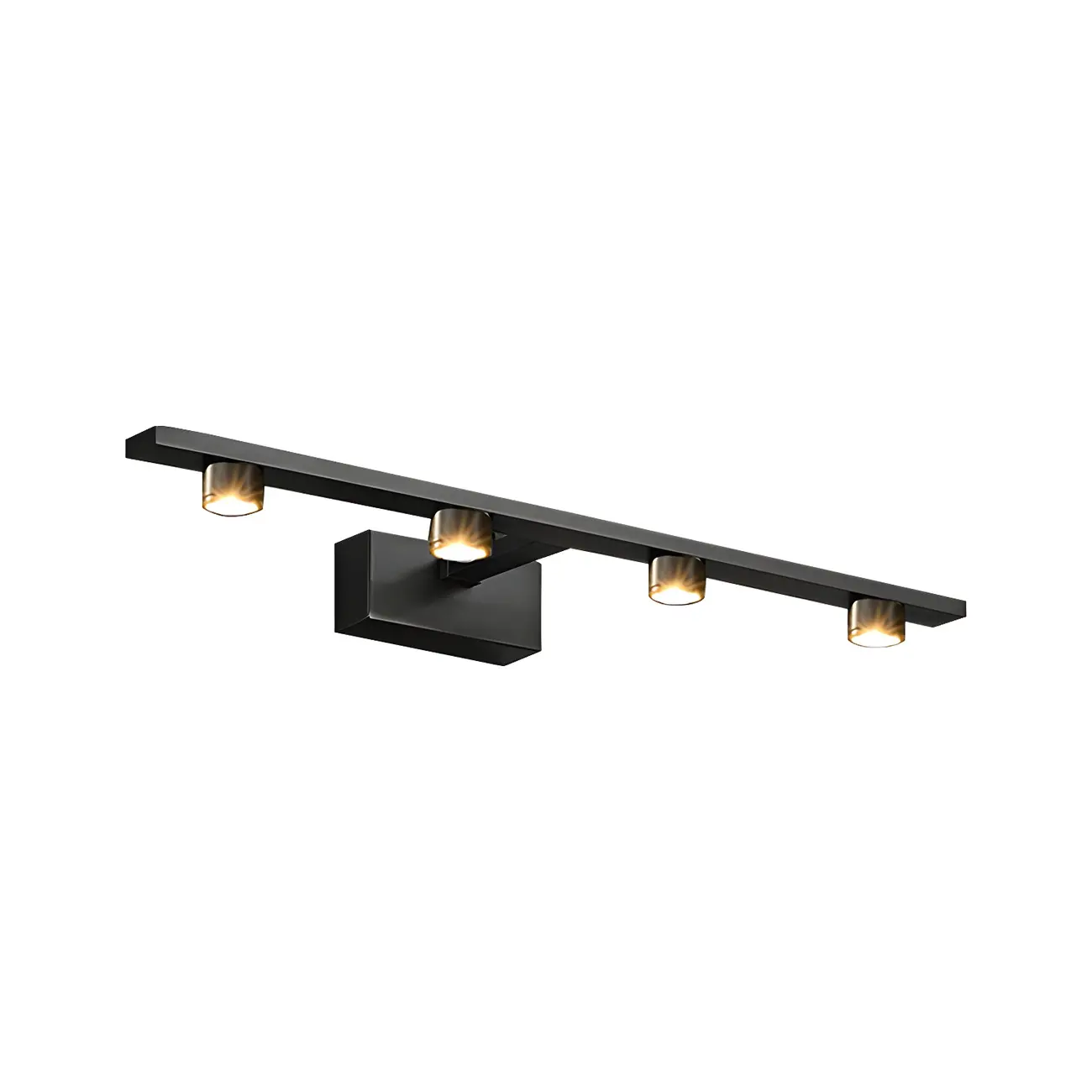 Classic Metal Tube LED Vanity Light with Shade for Bathroom Image - 5 | homeyfad