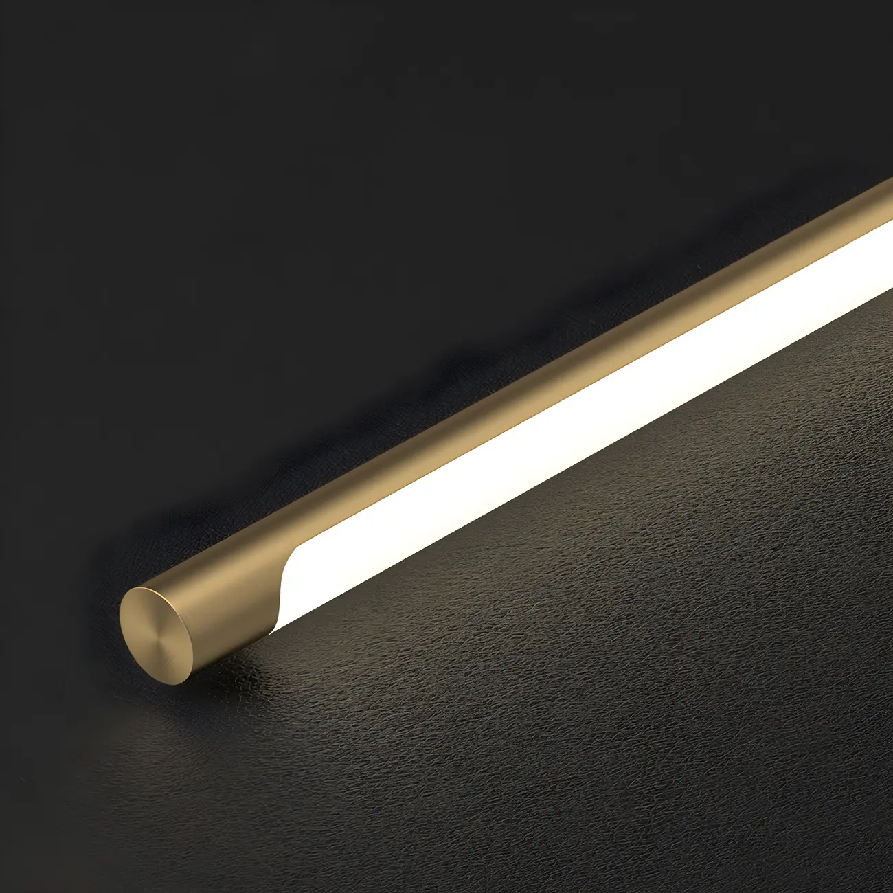 Modern Brass Vanity Light with Integrated LED for Bathroom Image - 12 | homeyfad