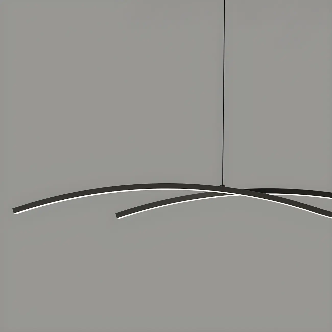 Minimalist Black/White Linear Adjustable Island Light Image - 12 | homeyfad