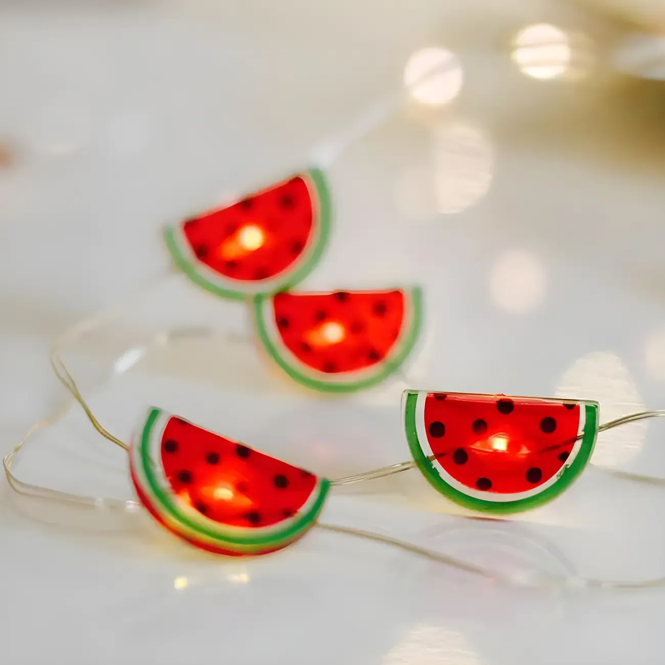 Fun Watermelon Party LED Decorative String Light Image - 3