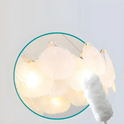 Elegant Modern Geometric LED Pendant Light Image - 5