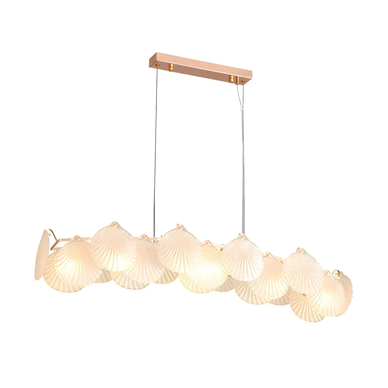 Elegant Modern Geometric LED Pendant Light Image - 7