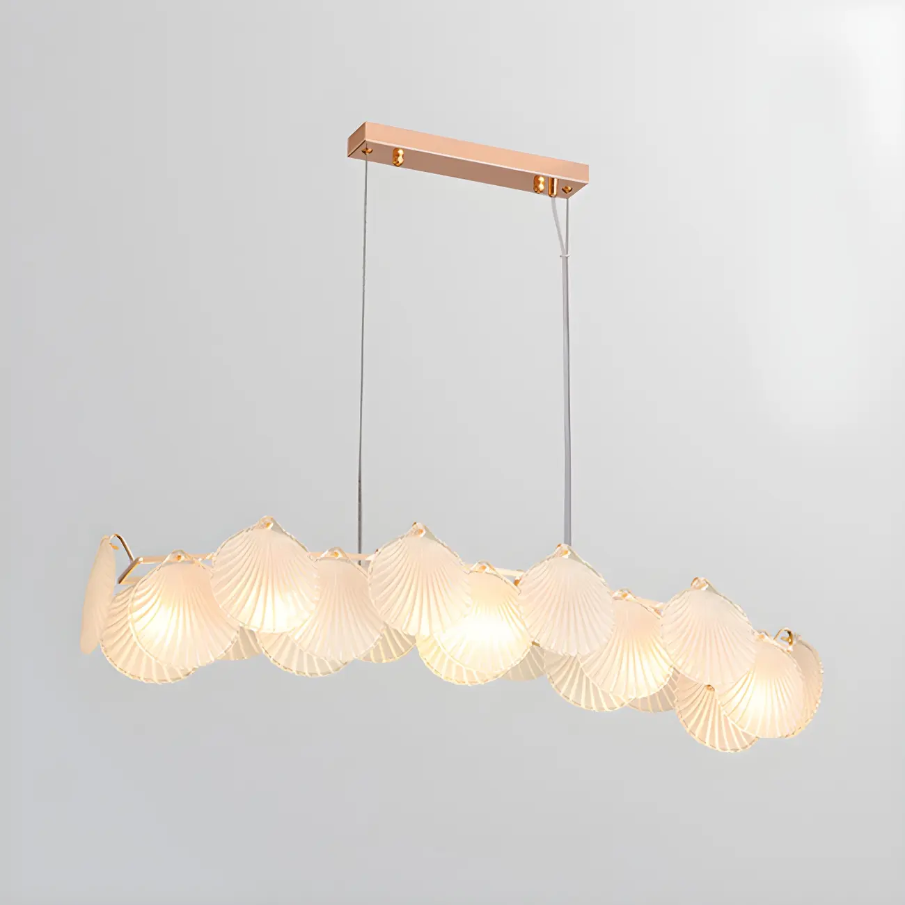 Elegant Modern Geometric LED Pendant Light Image - 3 | homeyfad