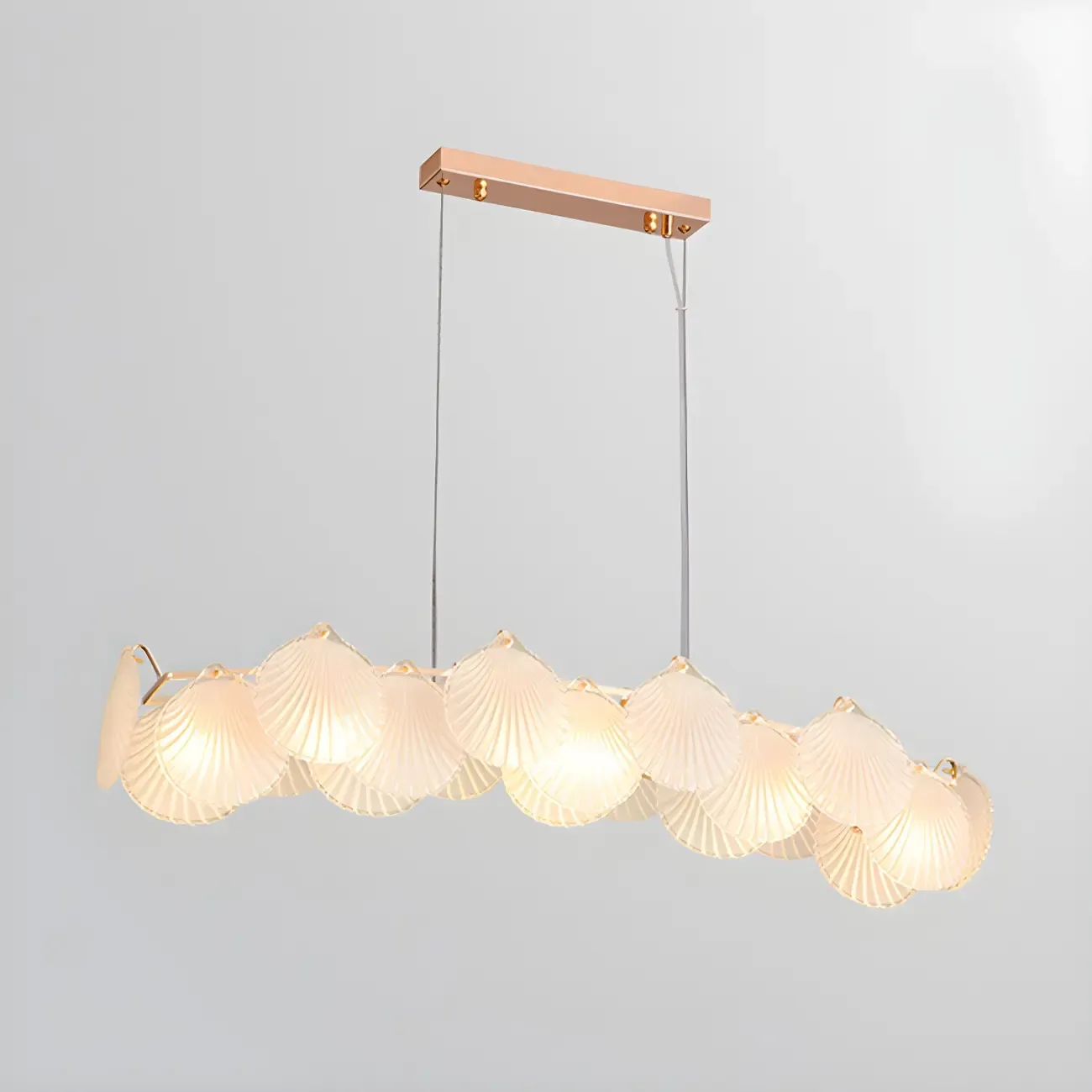 Elegant Modern Geometric LED Pendant Light Image - 3