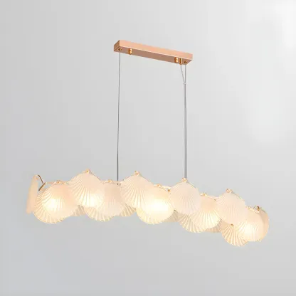 Elegant Modern Geometric LED Pendant Light Image - 3