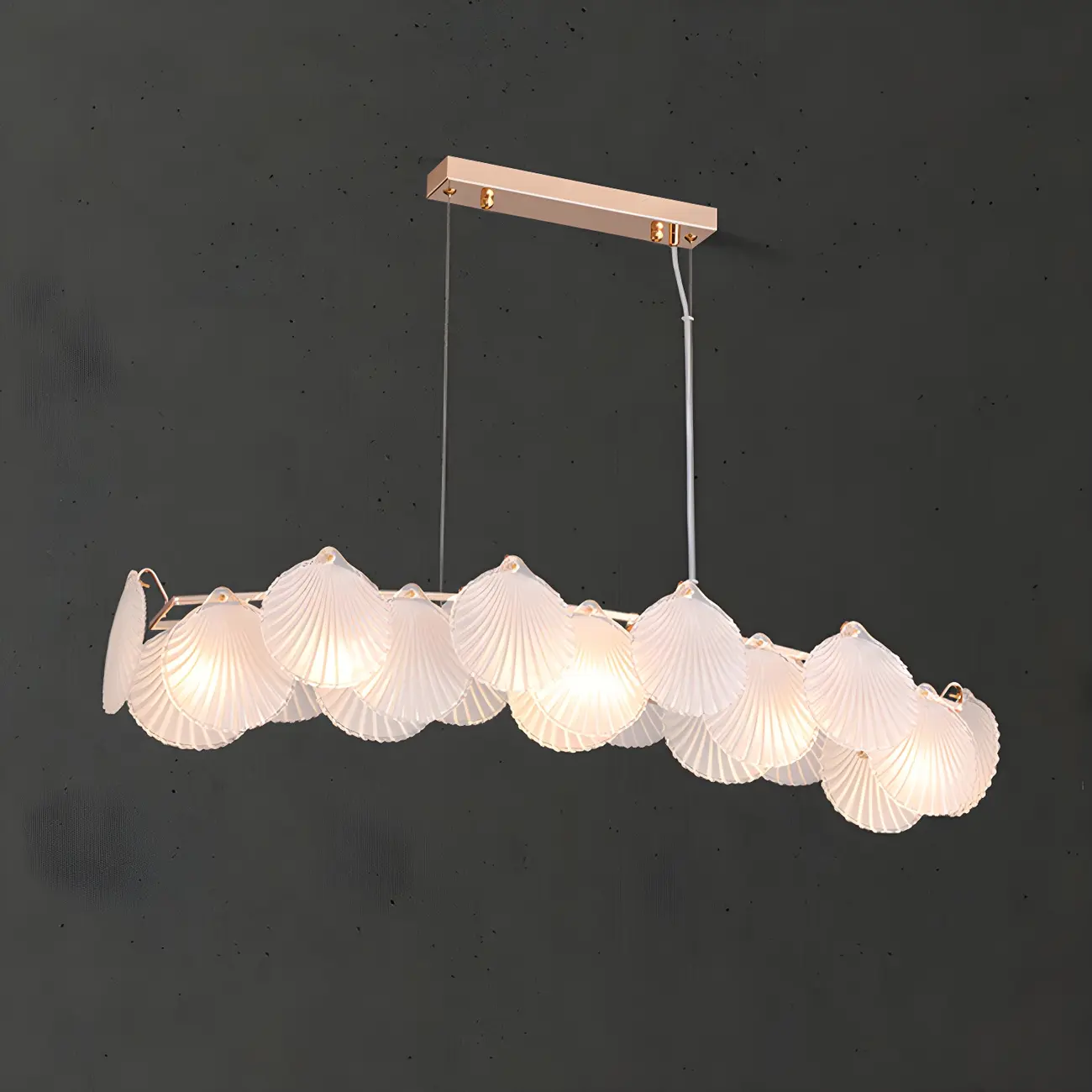 Elegant Modern Geometric LED Pendant Light Image - 8 | homeyfad