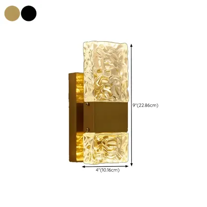 Glam Vanity Wall Light with Crystal Shades for Bathroom Image - 19