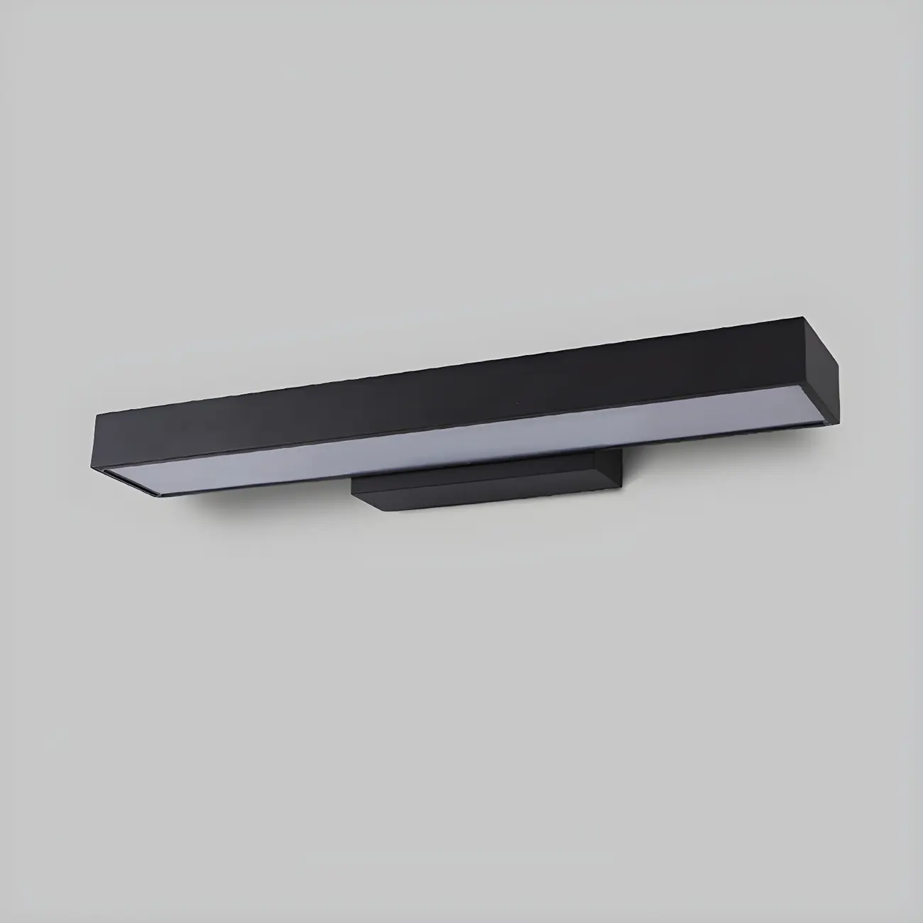 Modern Black Geometric Outdoor Wall Sconce Image - 12 | homeyfad