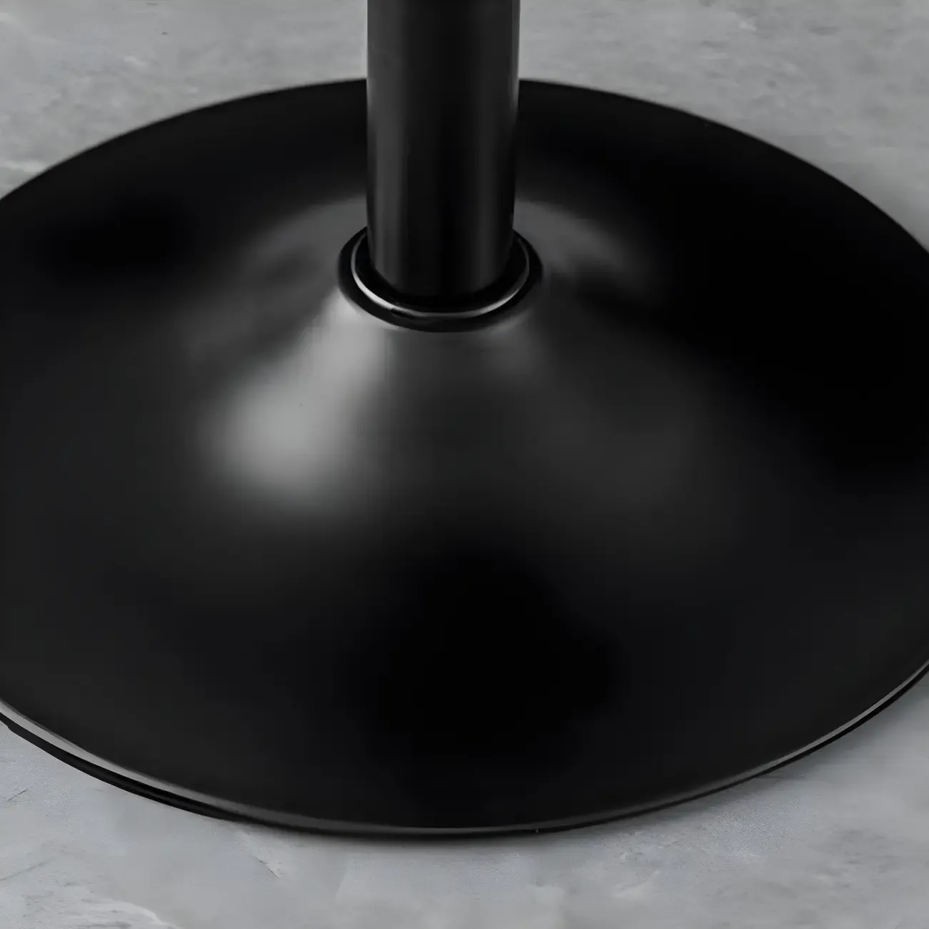 Modern Bucket Leather Swivel Adjustable Bar Stool Image - 10