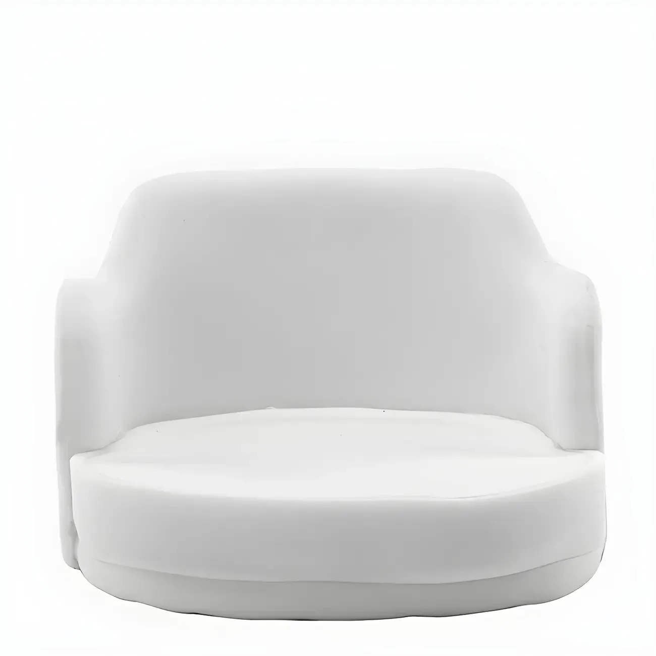 Modern Leather Armrests Swivel Adjustable Bar Stool Image - 3