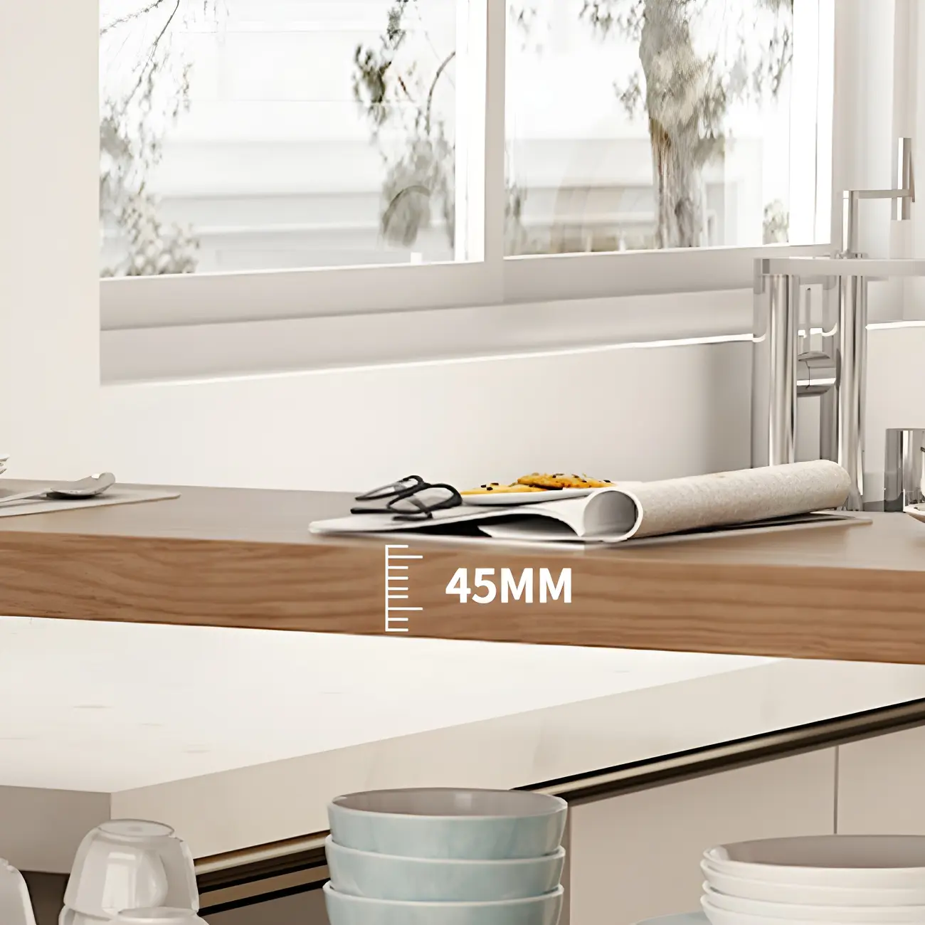 Modern Brown Pine Wooden Shelf Storage Trestle Bar Tables Image - 6 | homeyfad