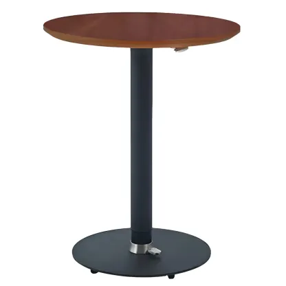 Modern Wood Adjustable Foldable Bar Table for Breakroom Image - 6