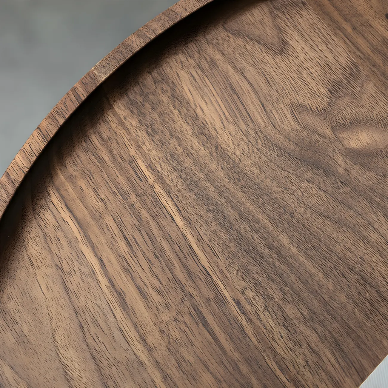 Scandinavian 2-tier Round Wood Side Table with Storage Shelf Image - 10 | homeyfad