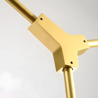 Large Sputnik Downrods Glass Chandelier for Indoor Use