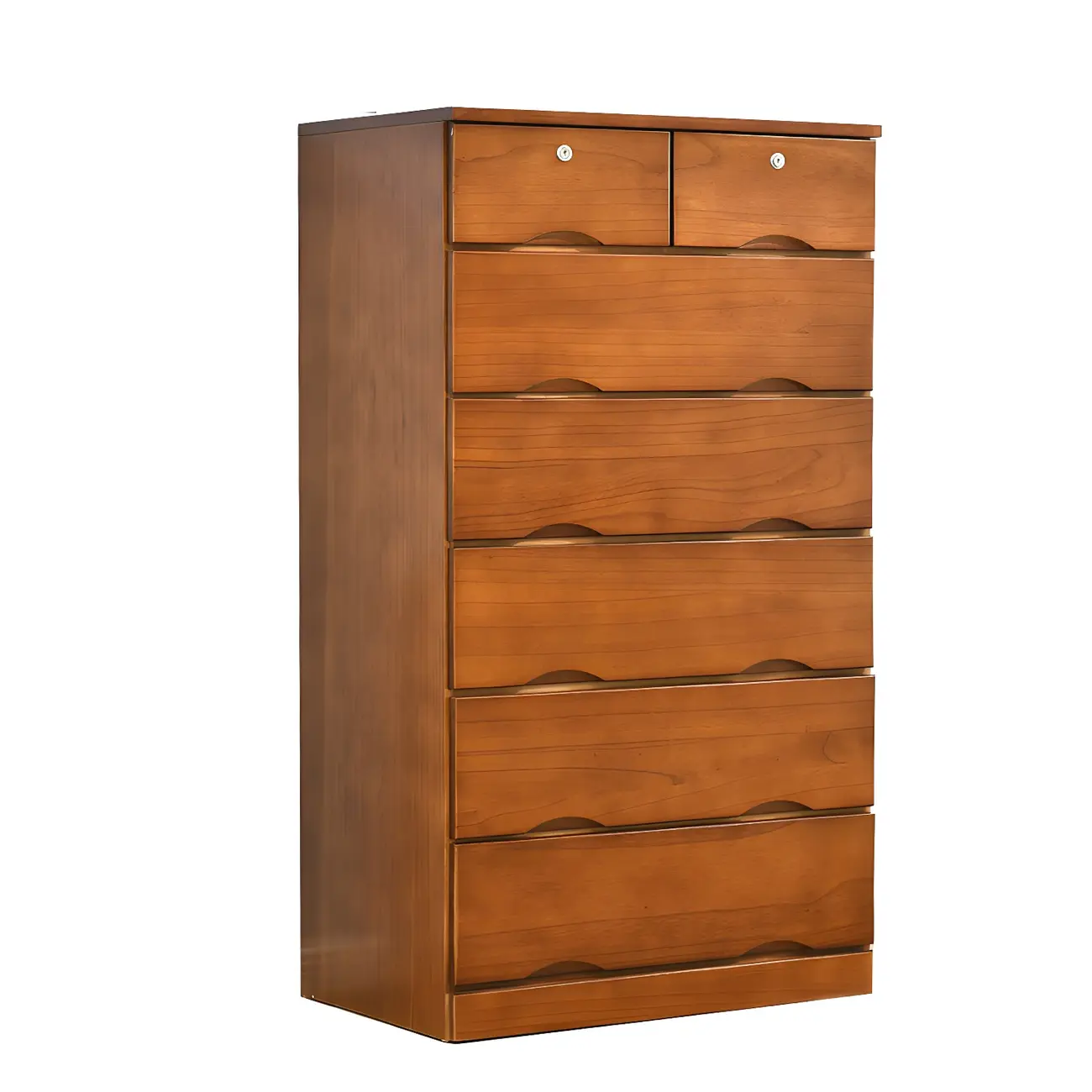 Stylish White Wooden Dressers with Soft Close Drawers Image - 23 | homeyfad