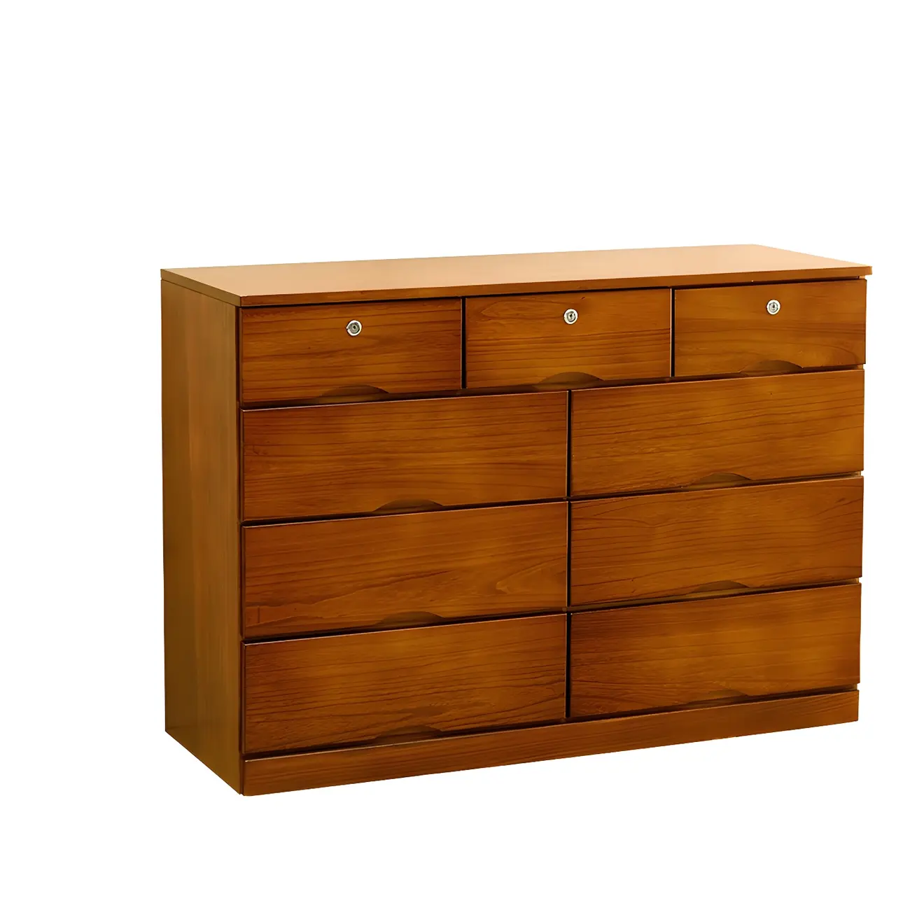 Stylish White Wooden Dressers with Soft Close Drawers Image - 25 | homeyfad