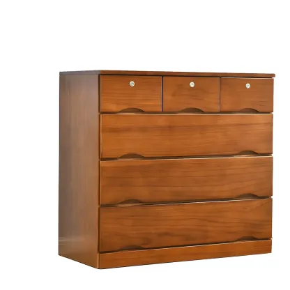 Stylish White Wooden Dressers with Soft Close Drawers Image - 27