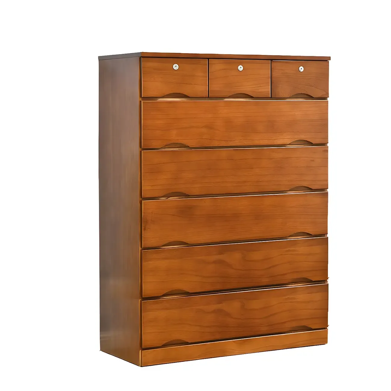 Stylish White Wooden Dressers with Soft Close Drawers Image - 29