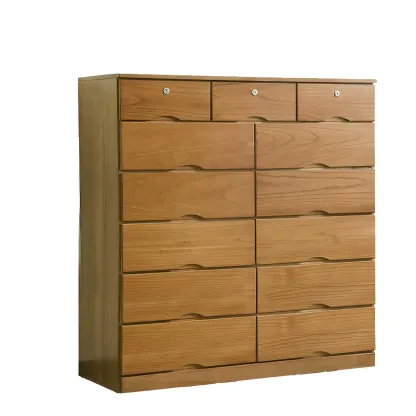 Stylish White Wooden Dressers with Soft Close Drawers Image - 33