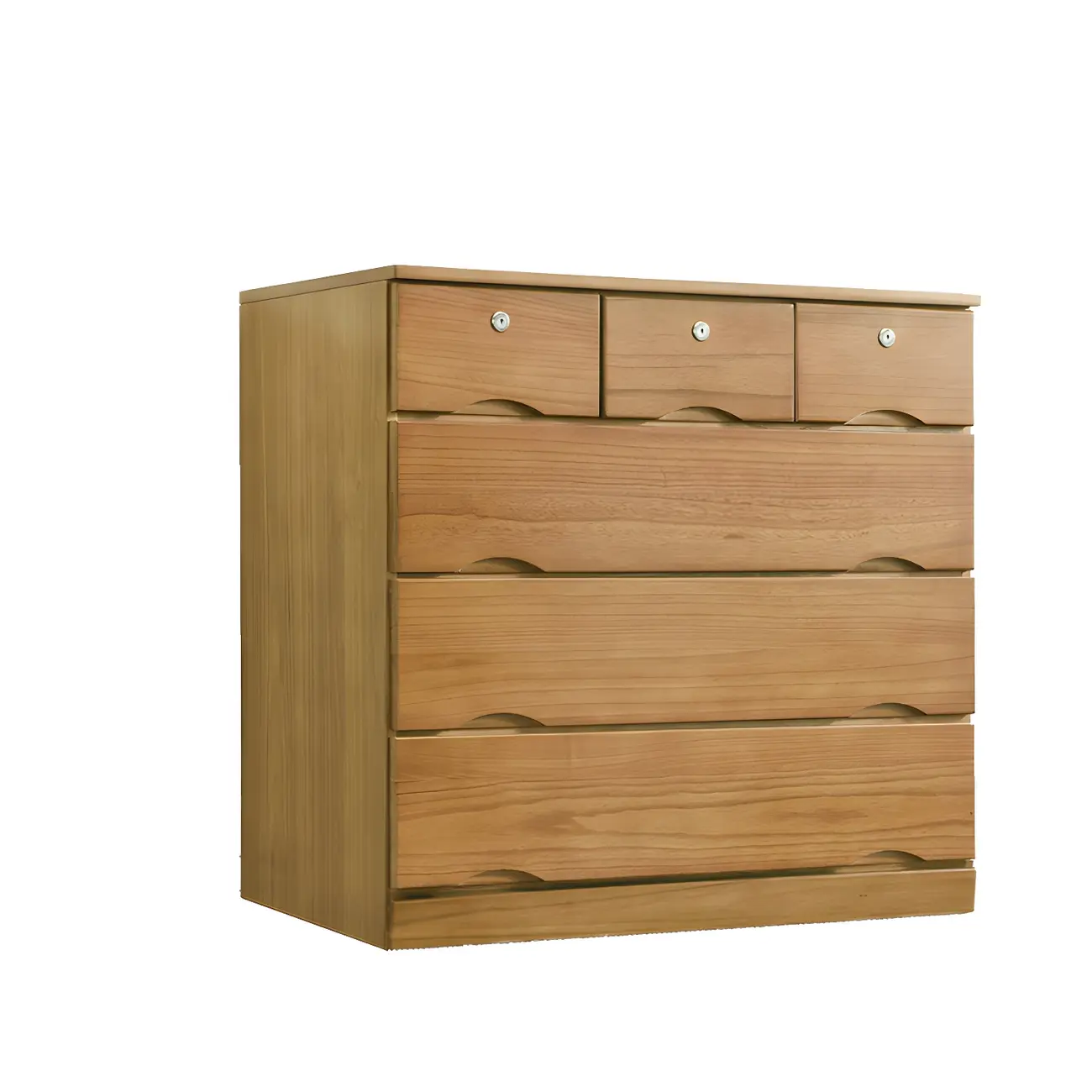 Stylish White Wooden Dressers with Soft Close Drawers Image - 35 | homeyfad