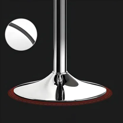Modern Metal Adjustable Swivel Bar Stools for Dining Room Image - 17
