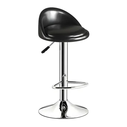 Modern Metal Adjustable Swivel Bar Stools for Dining Room Image - 33