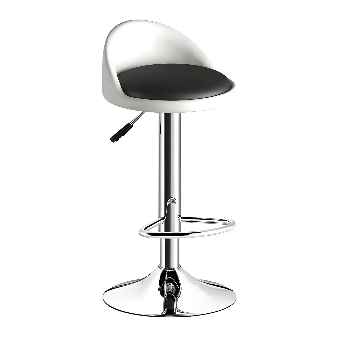 Modern Metal Adjustable Swivel Bar Stools for Dining Room Image - 38