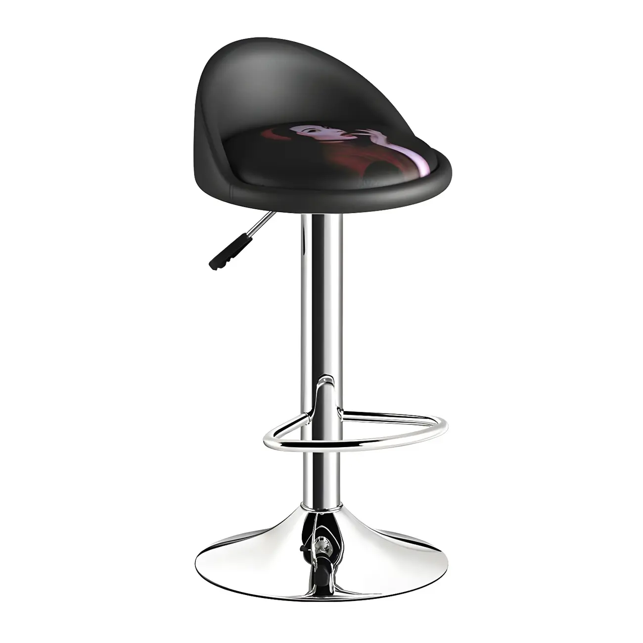 Modern Metal Adjustable Swivel Bar Stools for Dining Room Image - 48 | homeyfad