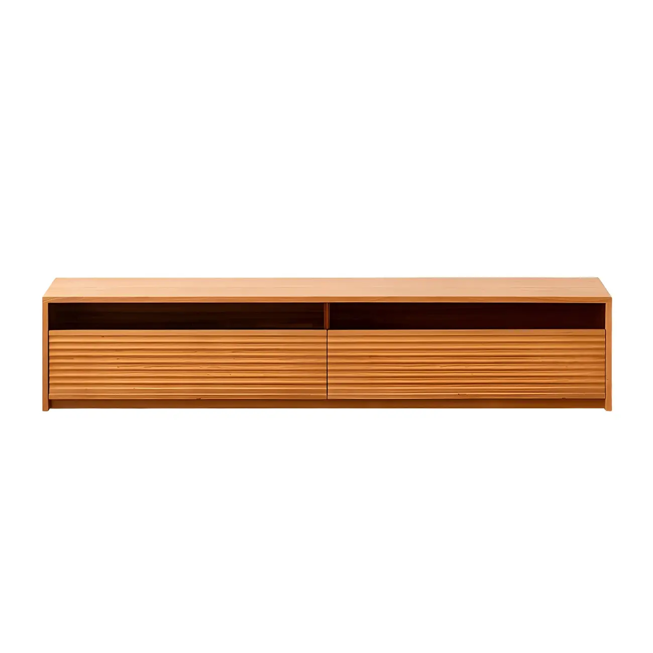 Traditional Wooden TV Stand with Drawers for Living Room Image - 5 | homeyfad