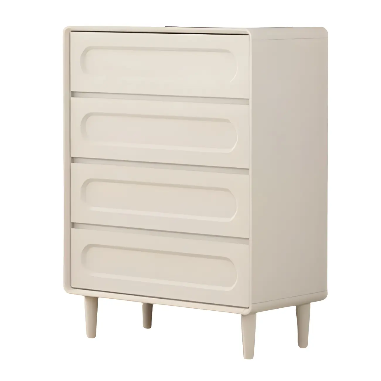 Modern White Wooden Dressers & Chests with Drawers for Homes Image - 9 | homeyfad