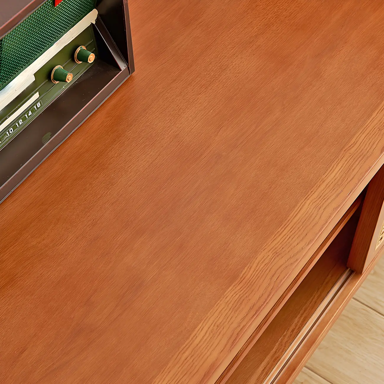 Glam Wooden Mueble Para TV Stand with Shelves for Living Room Image - 4 | homeyfad