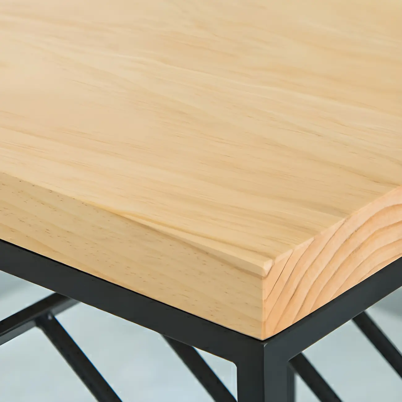 Modern Natural Pine Wood Wine Rack Bar Tables Image - 7 | homeyfad