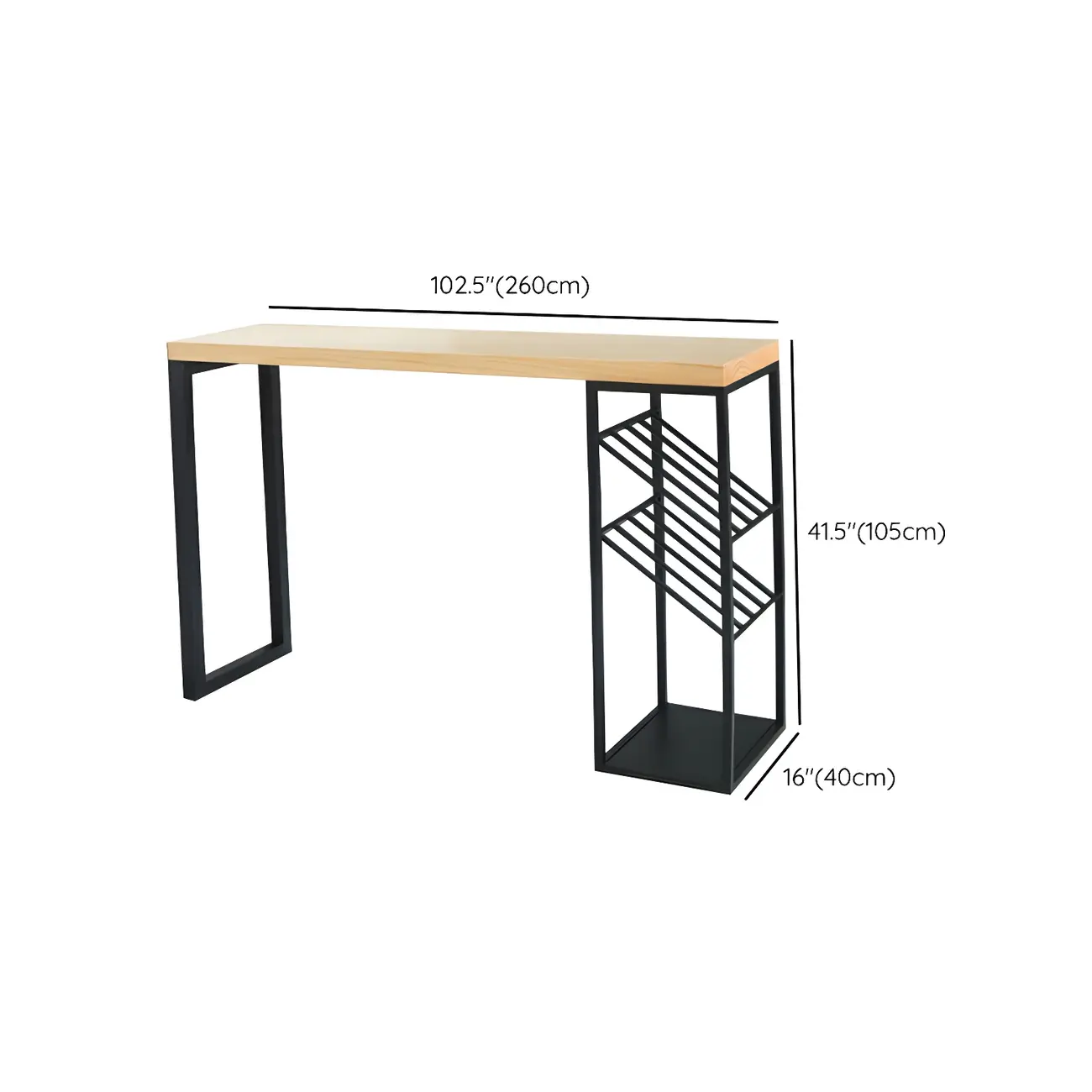 Modern Natural Pine Wood Wine Rack Bar Tables Image - 17 | homeyfad