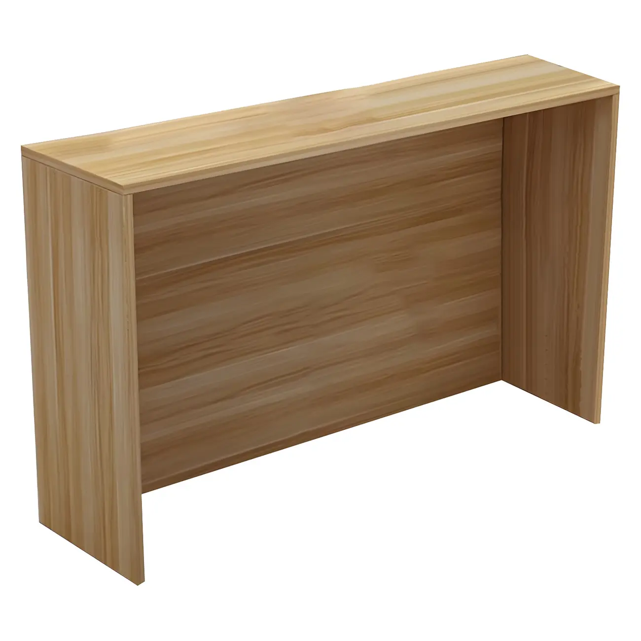 Living Room White Rectangular Wood Long Bar Table Image - 9 | homeyfad