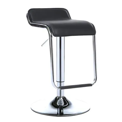 Contemporary Metal Adjustable Swivel Bar Stools for Dining Room Image - 5