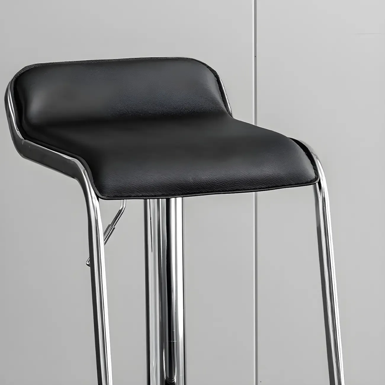 Contemporary Metal Adjustable Swivel Bar Stools for Dining Room Image - 13