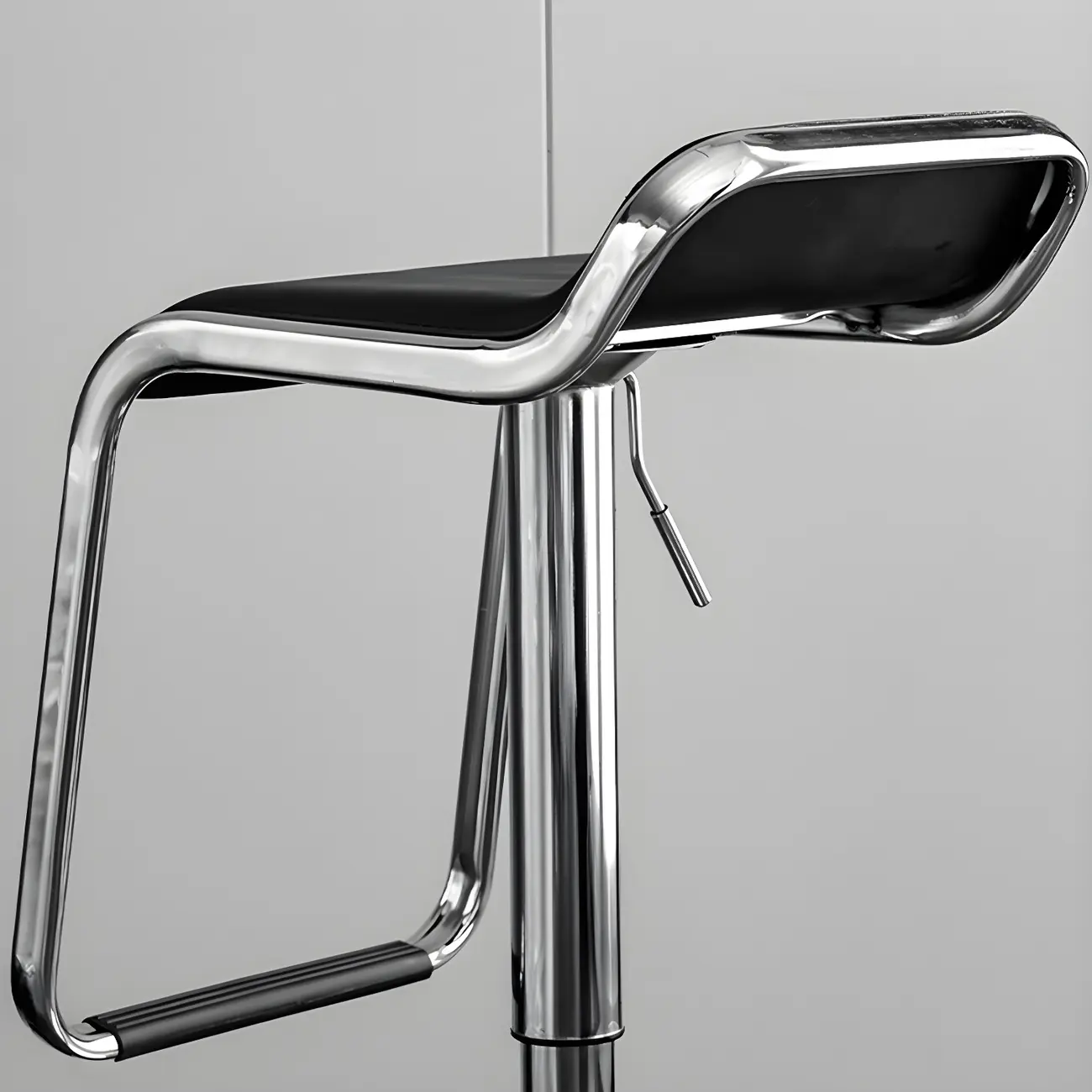 Contemporary Metal Adjustable Swivel Bar Stools for Dining Room Image - 9 | homeyfad