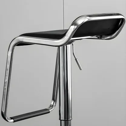 Contemporary Metal Adjustable Swivel Bar Stools for Dining Room Image - 15
