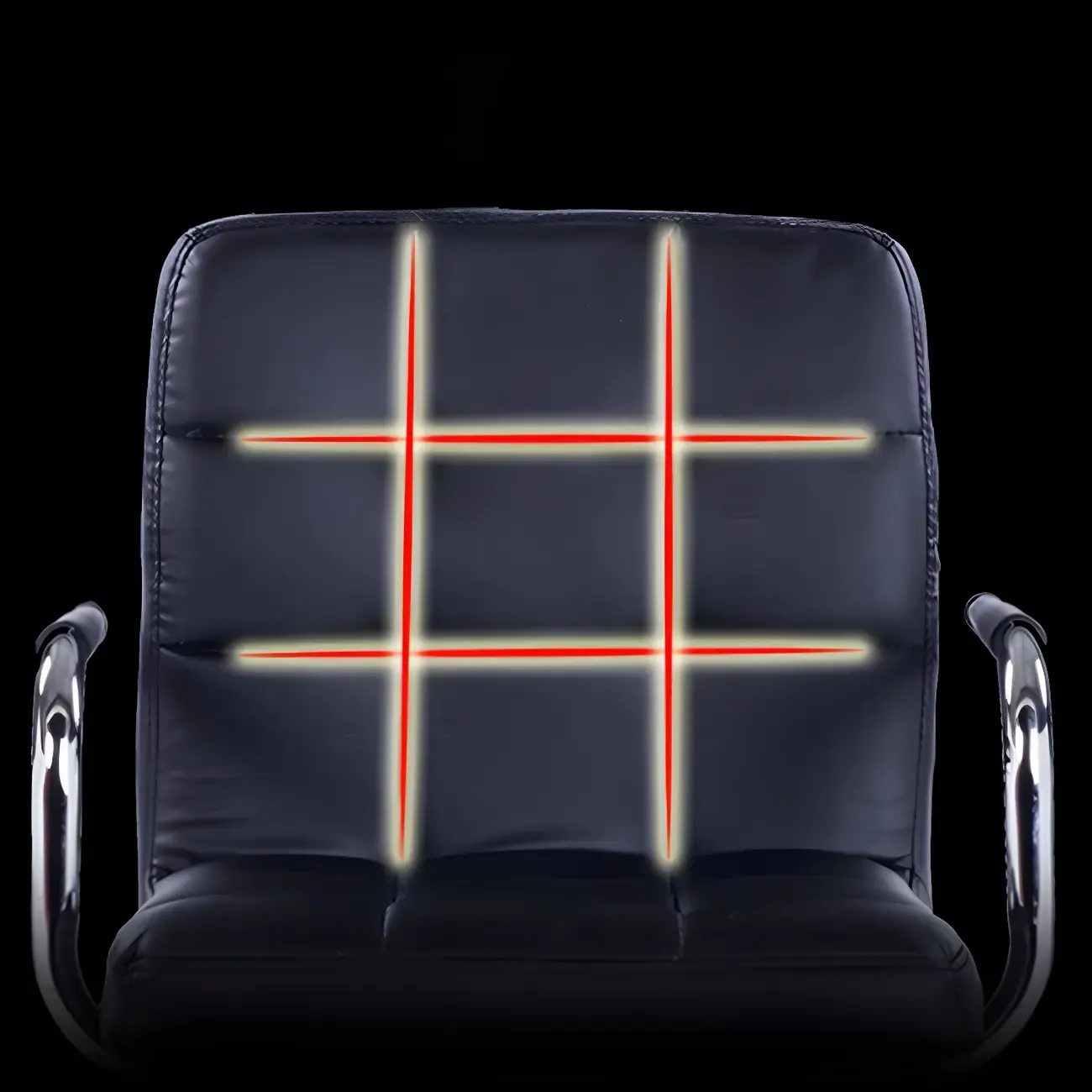 Faux Leather Adjustable Swivel Bar Stools with Backs Image - 8