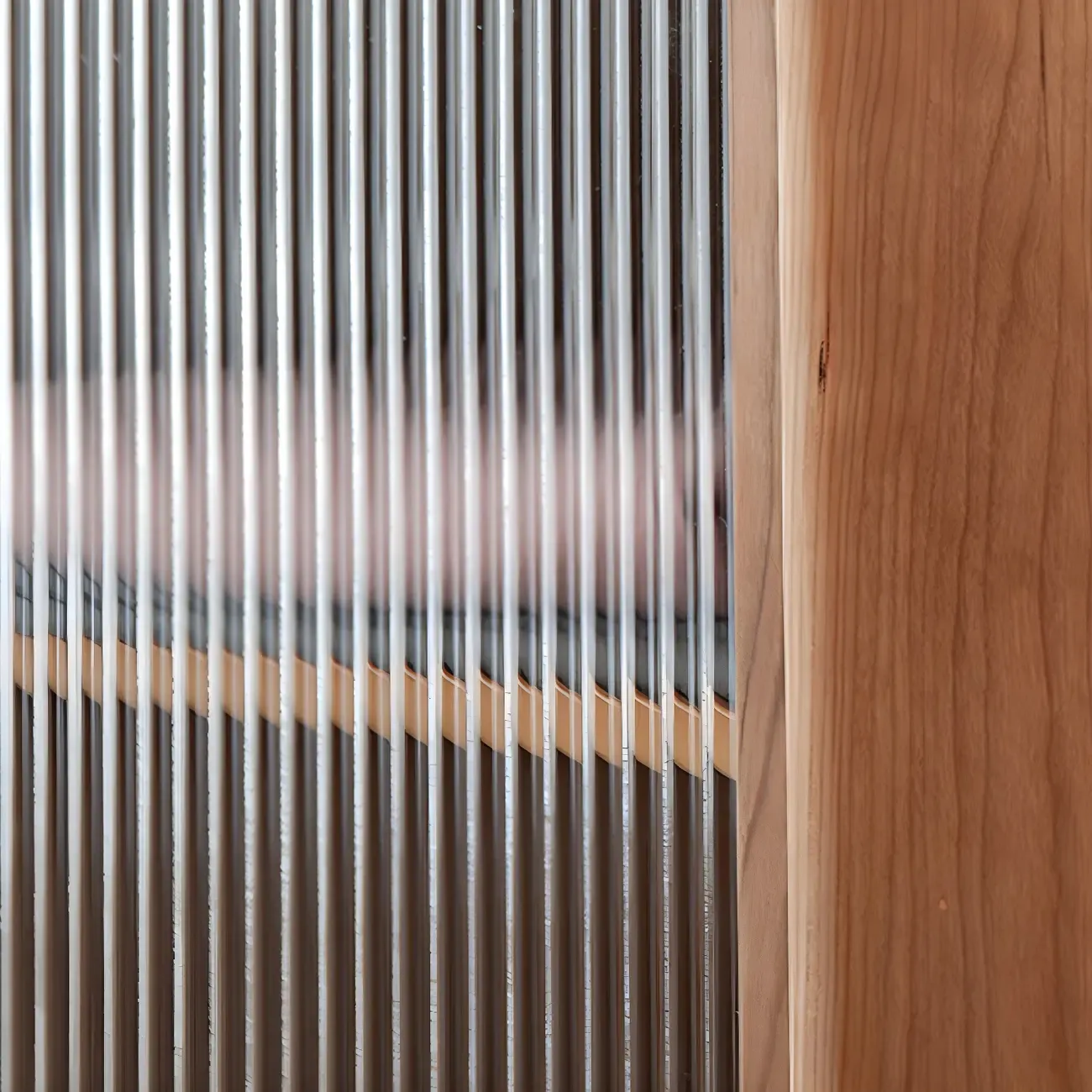 Durable Natural Wooden Bachelor Chest with Shelves for Home Image - 10