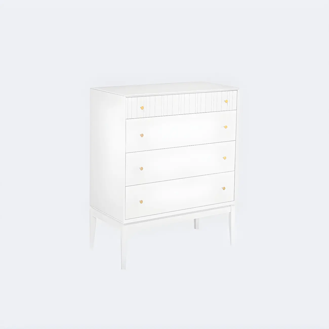 Classic Black Wooden Bachelor Chest with Drawers for Bedroom Image - 5 | homeyfad