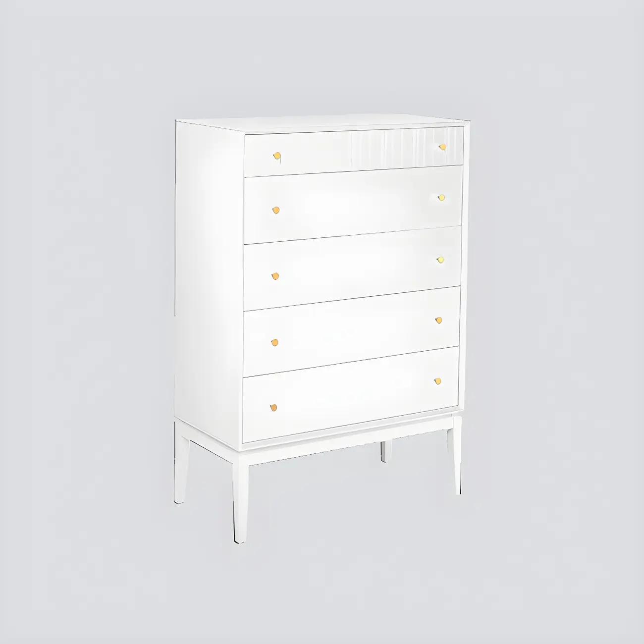 Classic Black Wooden Bachelor Chest with Drawers for Bedroom Image - 11 | homeyfad
