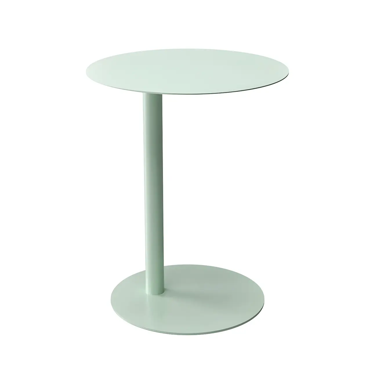 Colorful Round Metal C-Shaped Side Table for Living Room Image - 24 | homeyfad